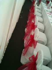 One stop shop for Chair cover Hire,  Wedding Flowers,  Bridal Makeup Etc