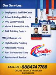 PVC Id Card Rs.15.00 Only | Employee & Staff ID Card Rs. 15.00 only